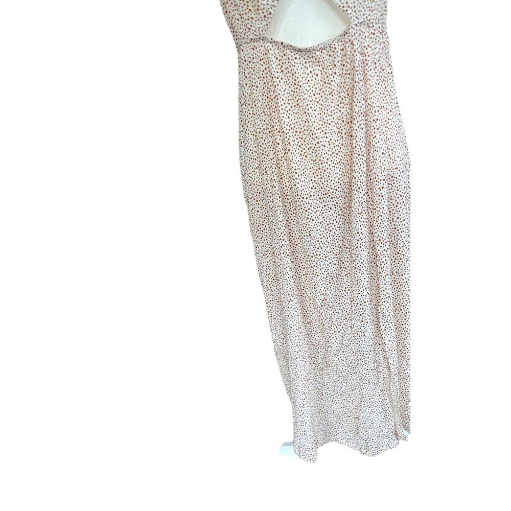 Sanctuary Swim Coverup Dress Womens Large‎ White Brown Strappy 100% Cotton NWT - Picture 11 of 13